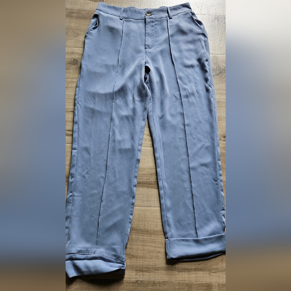 HYFVE Light Blue Trouser Business Pants